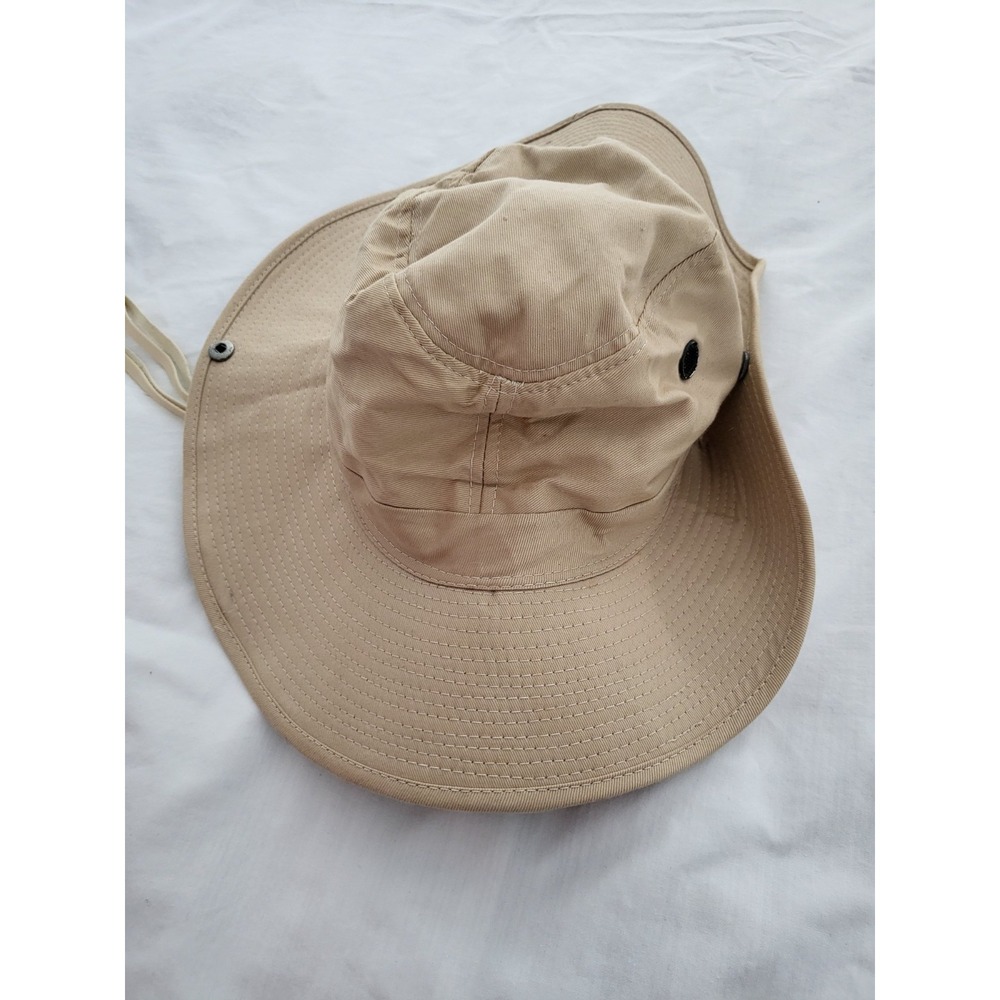 Walt Disney World Safari Hat Mens L Khaki Vintage Deadstock NOS New